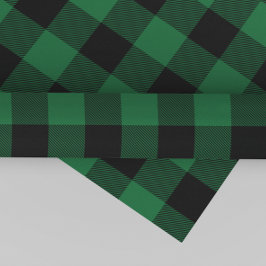 Grönt Buffalo Play Mönster julgåva Presentpapper