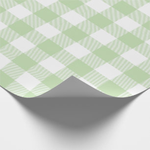 Grönt buffelkontrollmönster presentpapper