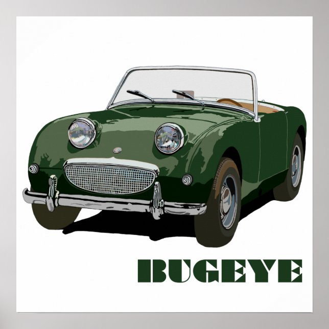 Grönt Bugeye Poster (Framsidan)