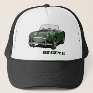 Grönt Bugeye Truckerkeps