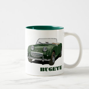 Grönt Bugeye Två-Tonad Mugg
