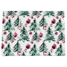 Grönt Burgundy Julgranar Ornaments