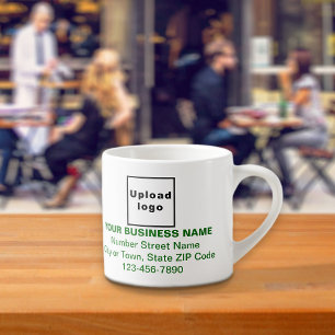 Grönt Business Brand Texter om Espresso Mugg Espressomugg