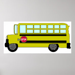 Grönt Buss Poster