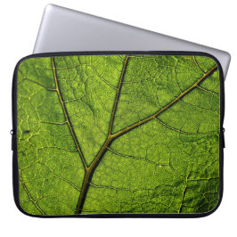 Grönt Butterbur Löv Laptop Fodral