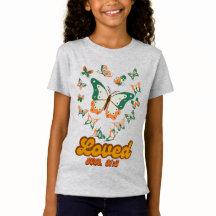 Grönt Butterfly Design inspirerad av Jeremiah 31:3