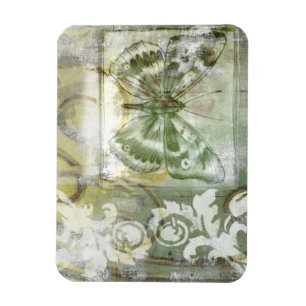 Grönt Butterfly Inset med Ironwork Grind Magnet