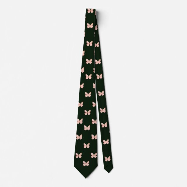 Grönt Butterfly Work Professionell Manar & Women Slips (Framsida)