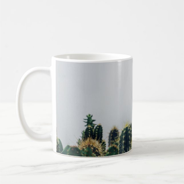 GRÖNT CACTI KAFFEMUGG (Vänster)