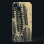 Grönt Cactus on Gult Background<br><div class="desc">Cactus on Splattered Gult Background.Artist: Naomi McCavitt. Bild-ID: 106255Z.</div>