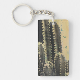 Grönt Cactus on Gult Background