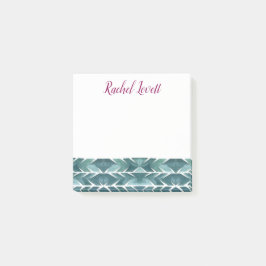 Grönt Cactus Struktur Post IT Notes Post-it Block