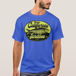 Grönt California Sardines T Shirt