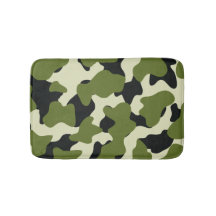 Grönt Camo Cow Spots