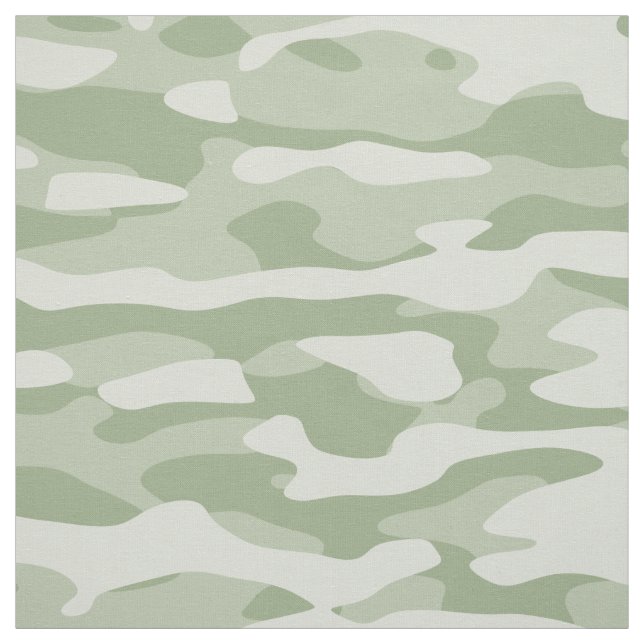 Grönt Camo Fabric Tyg (Provkarta)