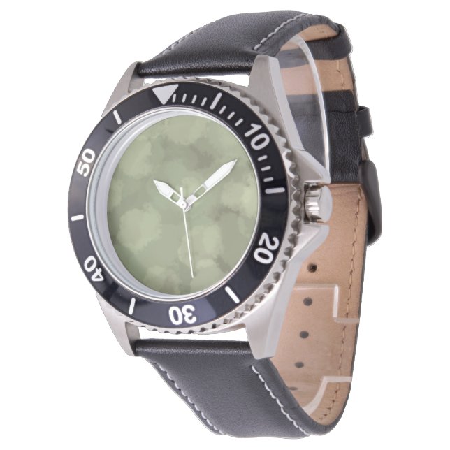Grönt Camo Manar Watch Armbandsur (Vinklad)