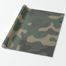 Grönt Camo Wrapping Papper, Gifts, Birthday, Gifts