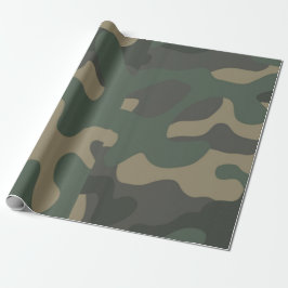 Grönt Camo Wrapping Papper, Gifts, Birthday, Gifts Presentpapper