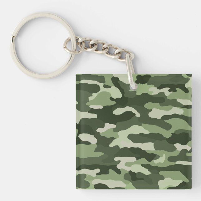 Grönt Camouflage-Anpassningsbar (Framsidan)