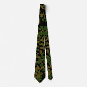 Grönt Camouflage in Olive and Black Slips