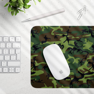 Grönt Camouflage Mönster, Militära Mönster, armén Musmatta