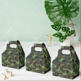 Grönt Camouflage Mönster, Militära Mönster, armén Presentaskar