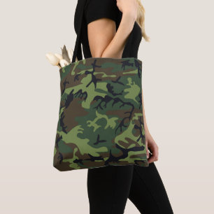 Grönt Camouflage Mönster, Militära Mönster, armén Tygkasse
