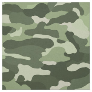 Grönt Camouflage Tyg