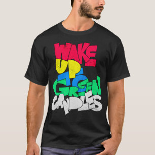 Grönt Candles T Shirt