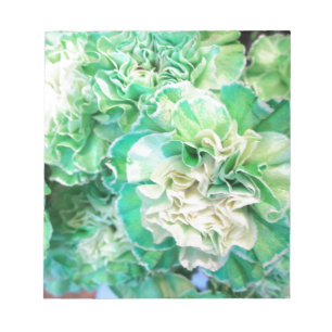Grönt Carnation Anteckningsblock
