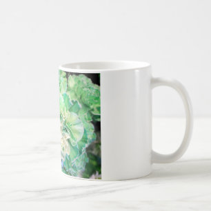 Grönt Carnation Kaffemugg