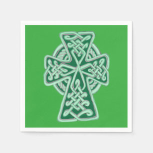 Grönt Celtic Kor Napkins Pappersservett
