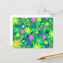 Grönt, Chartreuse, Rosa, Parakeet