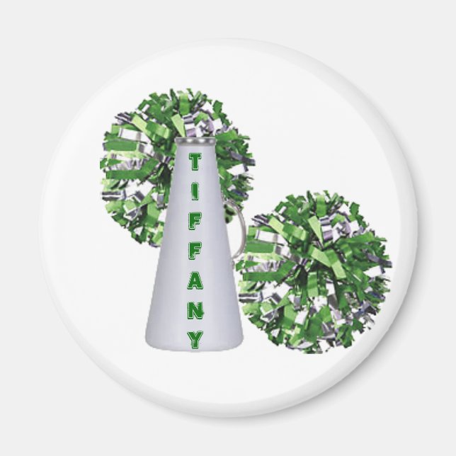 Grönt Cheerwriter Magnet (Framsidan)