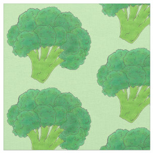 Grönt Chef för Broccoli Veggie Vegetable Veg Garde Tyg
