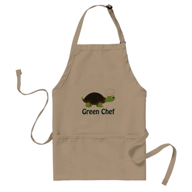 Grönt Chef Förkläde (Framsidan)