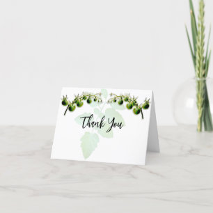 GRÖNT CHERRY TOMATO PHOTO TACK DIG CARD KORT