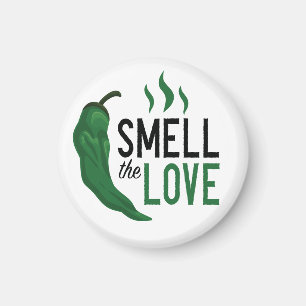 Grönt Chile Smell Kärlek Magnet