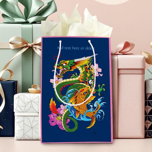 Grönt Chinese Dragon Koi (Skapare uppladdad)