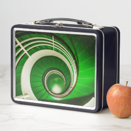 Grönt: Cirkulär trappa