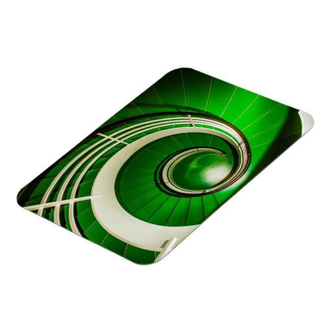 Grönt: Cirkulär trappa Magnet (Vänstra Sidan)