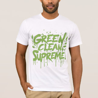 GRÖNT CLEAN SUPREME T SHIRT