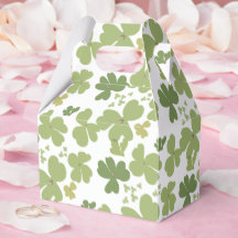 Grönt Cloverleaf St Patrick Day Garden Party