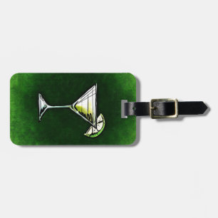 Grönt cocktail absinne bagagebricka