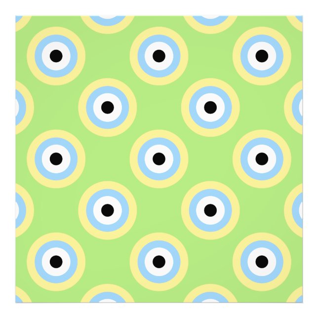 Grönt Combincles by Shirley Taylor Fototryck (Framsidan)