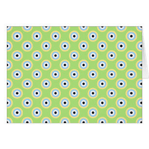 Grönt Combincles by Shirley Taylor Hälsningskort