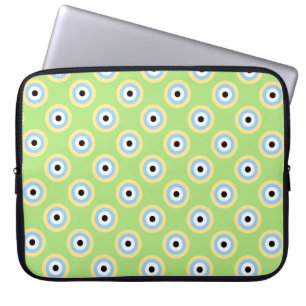 Grönt Combincles by Shirley Taylor Laptop Sleeve