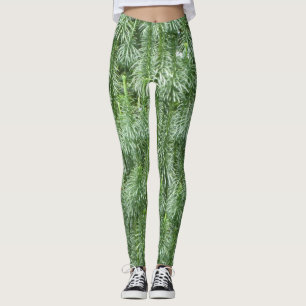 Grönt Conifer Legging