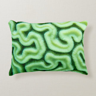 Grönt Coral Pillow Prydnadskudde