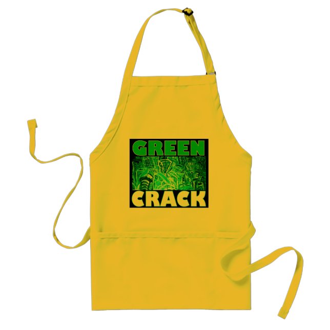 GRÖNT CRACK FÖRKLÄDE (Framsidan)